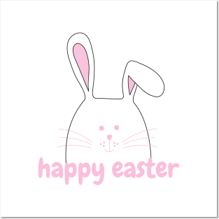 Happy easter Posters and Art